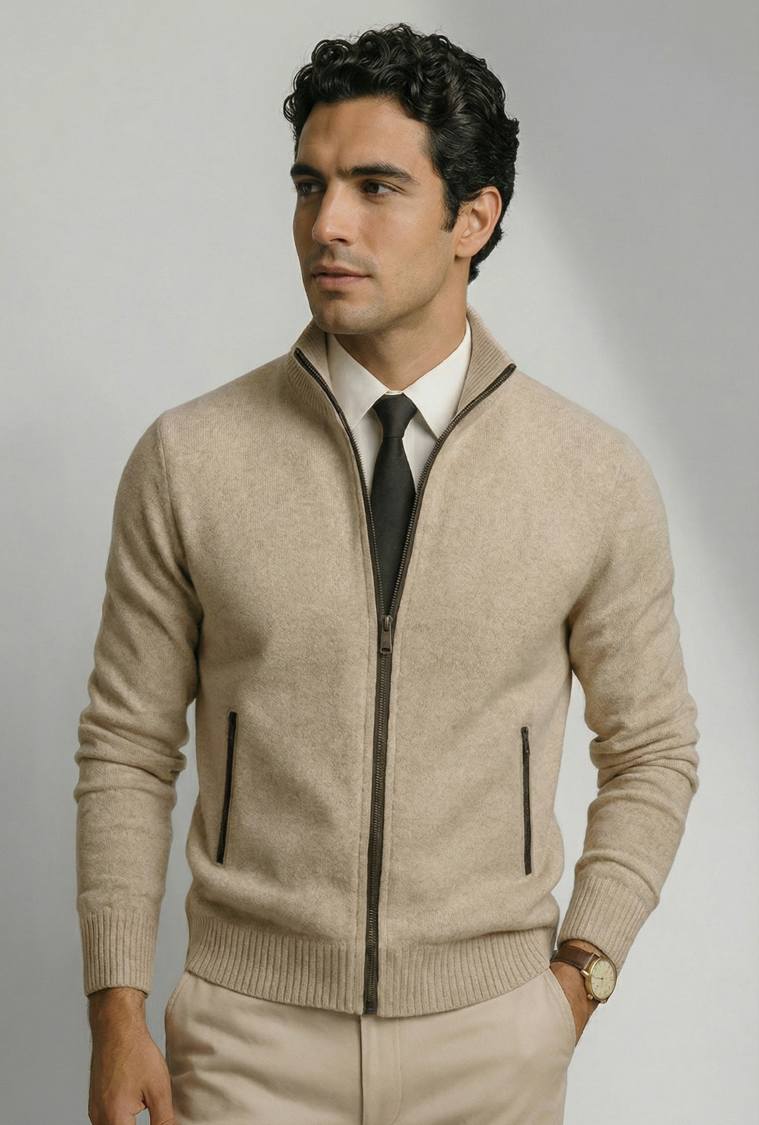 LEANDRO™ | CÁRDIGAN DE LANA MERINO