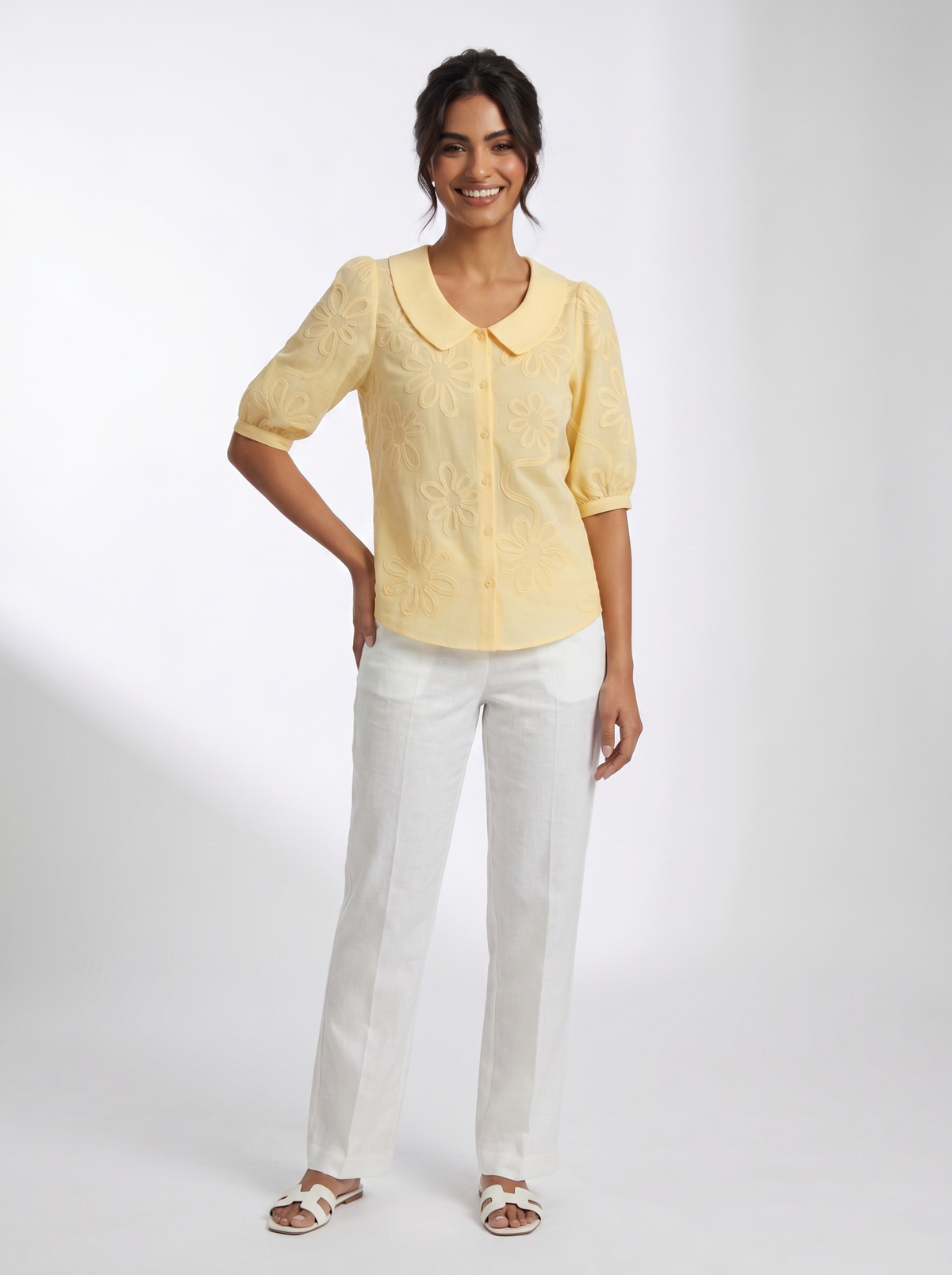 BLUSA FLORA ELEGANTE